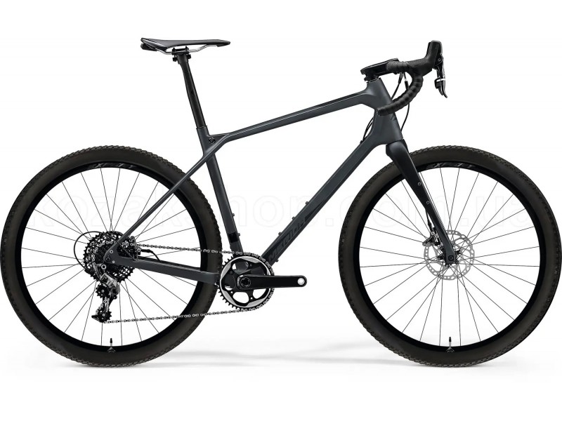 Велосипед MERIDA SILEX+ LIMITED MATT DARK SILVER(GLOSSY BLACK)